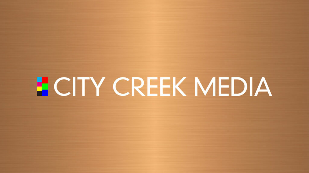 CITY CREEK MEDIA Gold Background